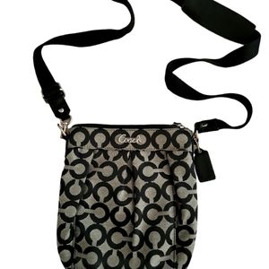 Coach crossbody black bag